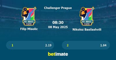 Filip Misolic vs Nikoloz Basilashvili Prediction, Tennis Odds & Betting Tips 08/05/2025