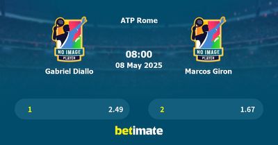 Gabriel Diallo vs Marcos Giron Prediction, Tennis Odds & Betting Tips 08/05/2025