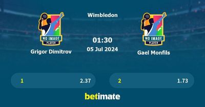 Grigor Dimitrov vs Gael Monfils Prediction, Tennis Odds & Betting Tips 05/07/2024