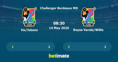 Ho/Jebens vs Reyes-Varela/Willis Prediction, Tennis Odds & Betting Tips 14/05/2026