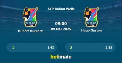 Hubert Hurkacz vs Hugo Gaston Prediction, Tennis Odds & Betting Tips 09/03/2025