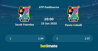 Jacob Fearnley vs Flavio Cobolli Prediction, Tennis Odds & Betting Tips 23/06/2025