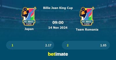 Japan vs Team Romania Prediction, Tennis Odds & Betting Tips 14/11/2024