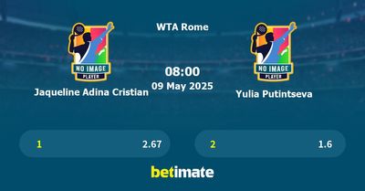 Jaqueline Adina Cristian vs Yulia Putintseva Prediction, Tennis Odds & Betting Tips 09/05/2025
