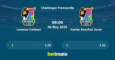 Lorenzo Carboni vs Carlos Sanchez Jover Prediction, Tennis Odds & Betting Tips 06/05/2025