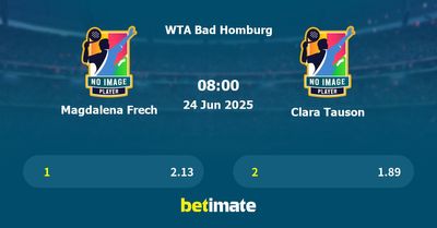 Magdalena Frech vs Clara Tauson Prediction, Tennis Odds & Betting Tips 24/06/2025