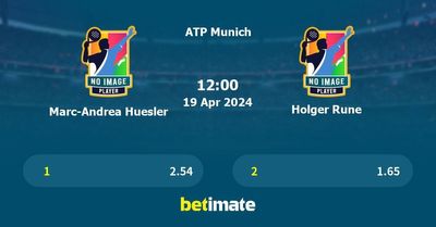 Marc-Andrea Huesler vs Holger Rune Prediction, Tennis Odds & Betting Tips 19/04/2024