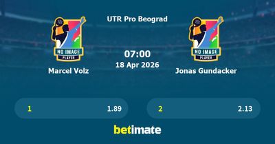Marcel Volz vs Jonas Gundacker Prediction, Tennis Odds & Betting Tips 18/04/2026
