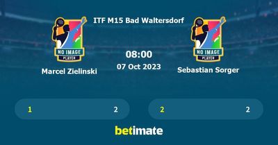 Marcel Zielinski vs Sebastian Sorger Prediction, Tennis Odds & Betting Tips 07/10/2023