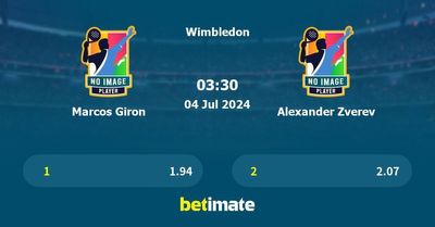 Marcos Giron vs Alexander Zverev Prediction, Tennis Odds & Betting Tips 04/07/2024