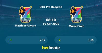 Matthias Ujvary vs Marcel Volz Prediction, Tennis Odds & Betting Tips 19/04/2026