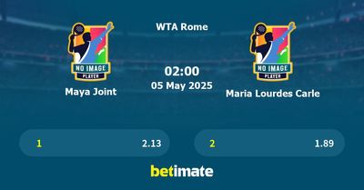 Maya Joint vs Maria Lourdes Carle Prediction, Tennis Odds & Betting Tips 05/05/2025