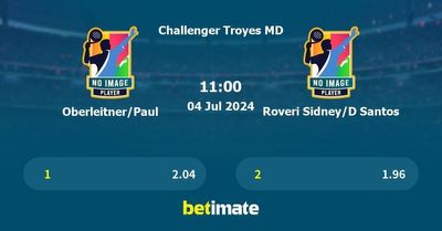 Oberleitner/Paul vs Roveri Sidney/D Santos Prediction, Tennis Odds & Betting Tips 04/07/2024