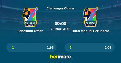 Sebastian Ofner vs Juan Manuel Cerundolo Prediction, Tennis Odds & Betting Tips 26/03/2025
