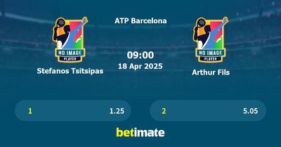 Stefanos Tsitsipas vs Arthur Fils Prediction, Tennis Odds & Betting Tips 18/04/2025