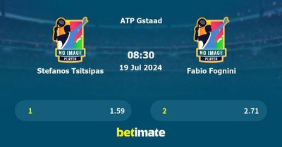 Stefanos Tsitsipas vs Fabio Fognini Prediction, Tennis Odds & Betting Tips 19/07/2024
