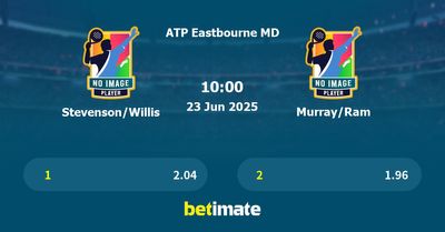 Stevenson/Willis vs Murray/Ram Prediction, Tennis Odds & Betting Tips 23/06/2025