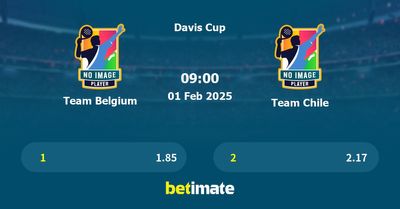 Team Belgium vs Team Chile Prediction, Tennis Odds & Betting Tips 01/02/2025
