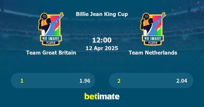 Team Great Britain vs Team Netherlands Prediction, Tennis Odds & Betting Tips 12/04/2025