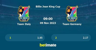 Team Italy vs Team Germany Prediction, Tennis Odds & Betting Tips 09/11/2023