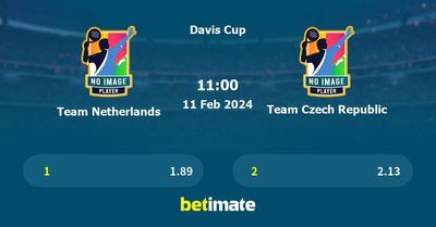 Team Netherlands vs Team Czech Republic Prediction, Tennis Odds & Betting Tips 11/02/2024