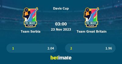 Team Serbia vs Team Great Britain Prediction, Tennis Odds & Betting Tips 23/11/2023