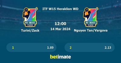 Turini/Zack vs Nguyen Tan/Vargova Prediction, Tennis Odds & Betting Tips 14/03/2024