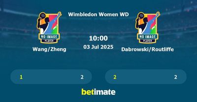 Wang/Zheng vs Dabrowski/Routliffe Prediction, Tennis Odds & Betting Tips 03/07/2025