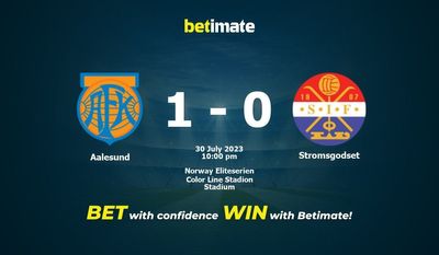 Aalesund vs Stromsgodset การทำนายราคาต่อรองและเคล็ดลับการเดิมพัน 07/30/2023
