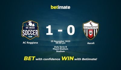 การทำนายของ AC Reggiana กับ Ascoli อัตราต่อรองและเคล็ดลับการเดิมพัน 25/11/2023