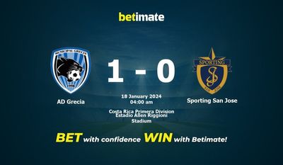 การทำนาย AD Grecia vs Sporting San Jose อัตราต่อรองและเคล็ดลับการเดิมพัน 17/01/2024