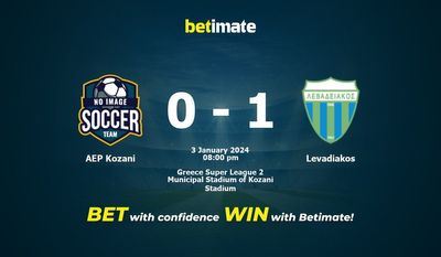 การทำนาย AEP Kozani กับ Levadiakos อัตราต่อรองและเคล็ดลับการเดิมพัน 01/03/2024
