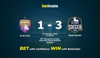 การทำนาย Al Ain SCC กับ Nasaf Qarshi อัตราต่อรองและเคล็ดลับการเดิมพัน 21/02/2024