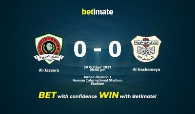 การทำนายของ Al-Jazeera กับ Al Hashemeya อัตราต่อรองและเคล็ดลับการเดิมพัน 30/10/2023