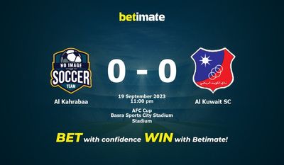 การทำนาย Al Kahrabaa กับ Alคูเวต SC อัตราต่อรองและเคล็ดลับการเดิมพัน 19/09/2023