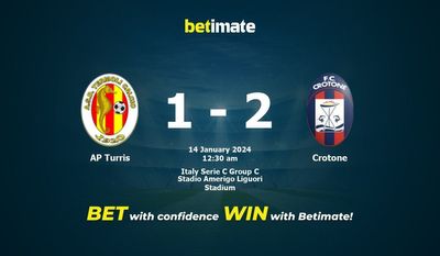 การทำนาย AP Turris กับ Crotone ราคาต่อรองและเคล็ดลับการเดิมพัน 13/01/2024