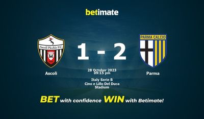การทำนาย Ascoli กับ Parma อัตราต่อรองและเคล็ดลับการเดิมพัน 28/10/2023