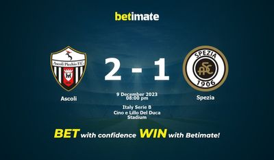 การทำนาย Ascoli vs Spezia อัตราต่อรองและเคล็ดลับการเดิมพัน 12/09/2023
