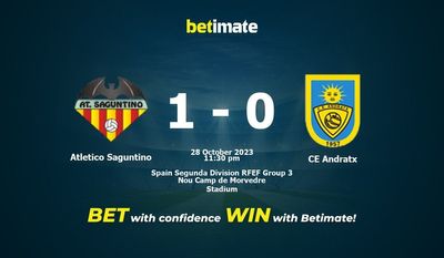 Atletico Saguntino กับ CE Andratx การทำนายราคาต่อรองและเคล็ดลับการเดิมพัน 28/10/2023