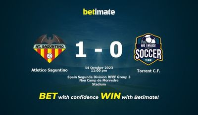 การทำนาย Atletico Saguntino กับ Torrent CF อัตราต่อรองและเคล็ดลับการเดิมพัน 10/14/2023