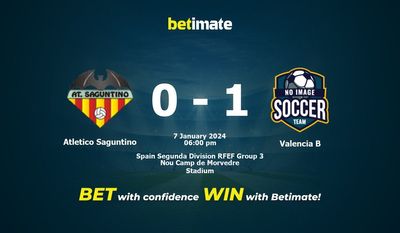 การทำนาย Atletico Saguntino กับ Valencia B อัตราต่อรองและเคล็ดลับการเดิมพัน 01/07/2024