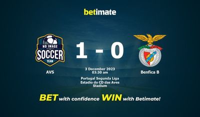 การทำนาย AVS กับ Benfica B อัตราต่อรองและเคล็ดลับการเดิมพัน 12/02/2023