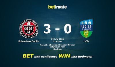 โบฮีเมียนดับลิน vs การทำนาย UCD ราคาต่อรองและเคล็ดลับการเดิมพัน 07/28/2023