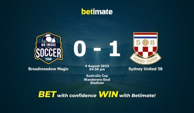 Broadmeadow Magic vs Sydney United 58 การทำนายราคาต่อรองและเคล็ดลับการเดิมพัน 08/04/2023