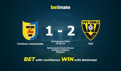 การทำนาย Cambuur Leeuwarden กับ VVV อัตราต่อรองและเคล็ดลับการเดิมพัน 10/2/2024