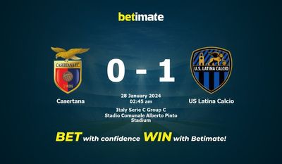 Casertana กับ US Latina Calcio การทำนายราคาต่อรองและเคล็ดลับการเดิมพัน 27/01/2024