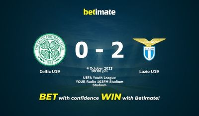 การทำนายราคาต่อรองและเคล็ดลับการเดิมพัน Celtic U19 vs Lazio U19 10/04/2023