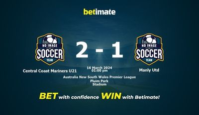 การทำนาย Central Coast Mariners U21 กับ Manly United, อัตราต่อรองและเคล็ดลับการเดิมพัน 16/03/2024