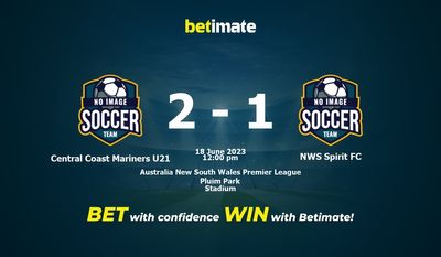 Central Coast Mariners U21 vs NWS Spirit FC การทำนายราคาต่อรองและเคล็ดลับการเดิมพัน 18/6/2566