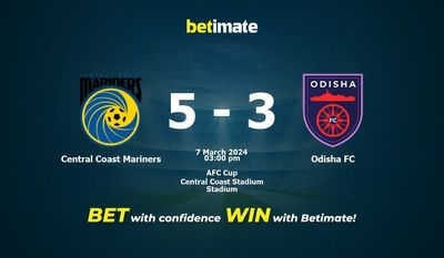 การทำนายผล, อัตราต่อรองและเคล็ดลับการเดิมพัน Central Coast Mariners กับ Odisha FC 03/07/2024
